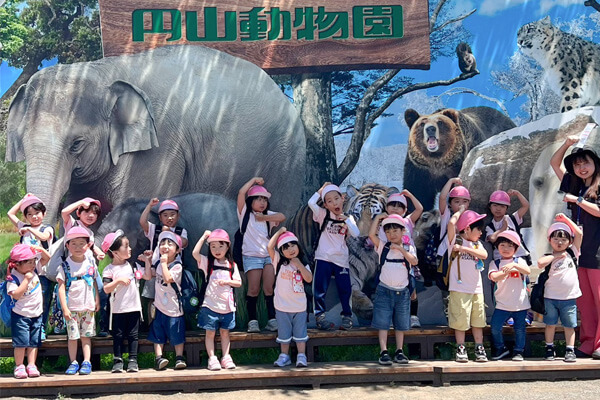 動物園遠足の様子